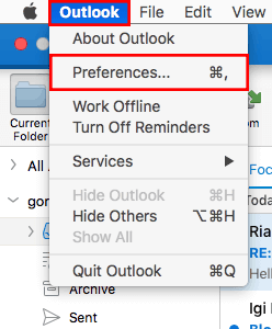 change signature in outlook on mac